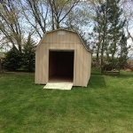 10x16 Barn with 6' sidewalls Kenosha WI